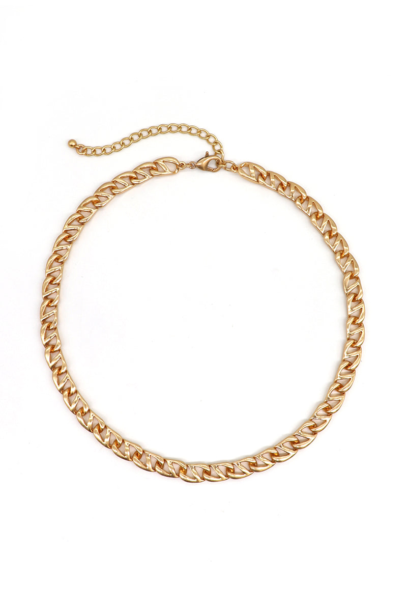 Chain Link Short Necklace