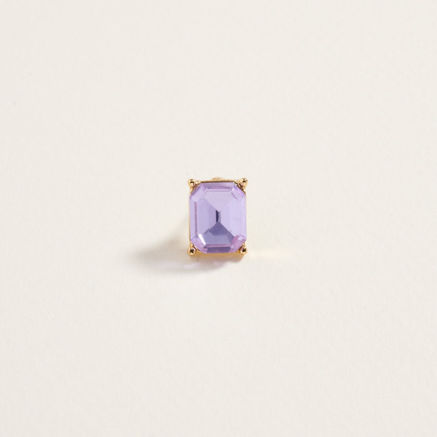 Rectangle Rhinestone Post Earrings Jewelry