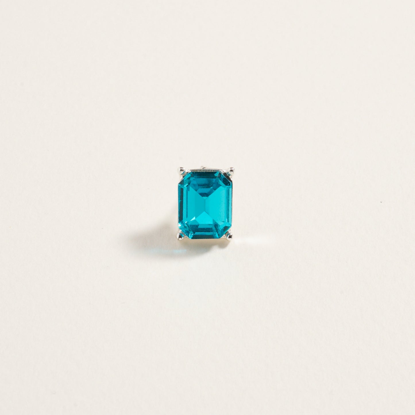 Rectangle Rhinestone Post Earrings Jewelry